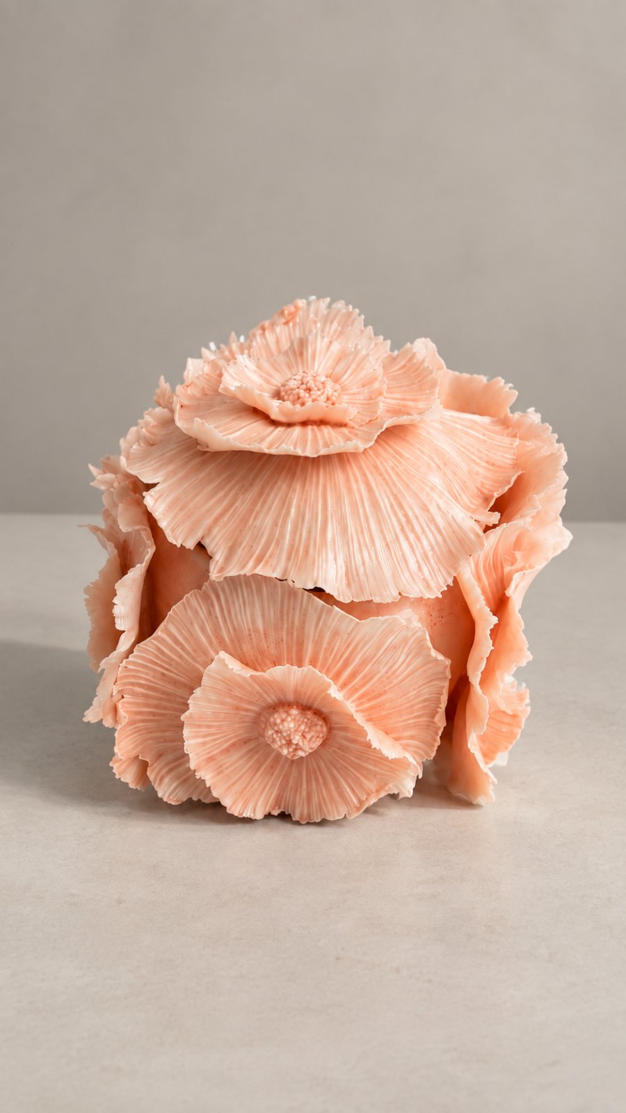 Bloom Keeper, 2026, porcelain, by Ayse Akdemir