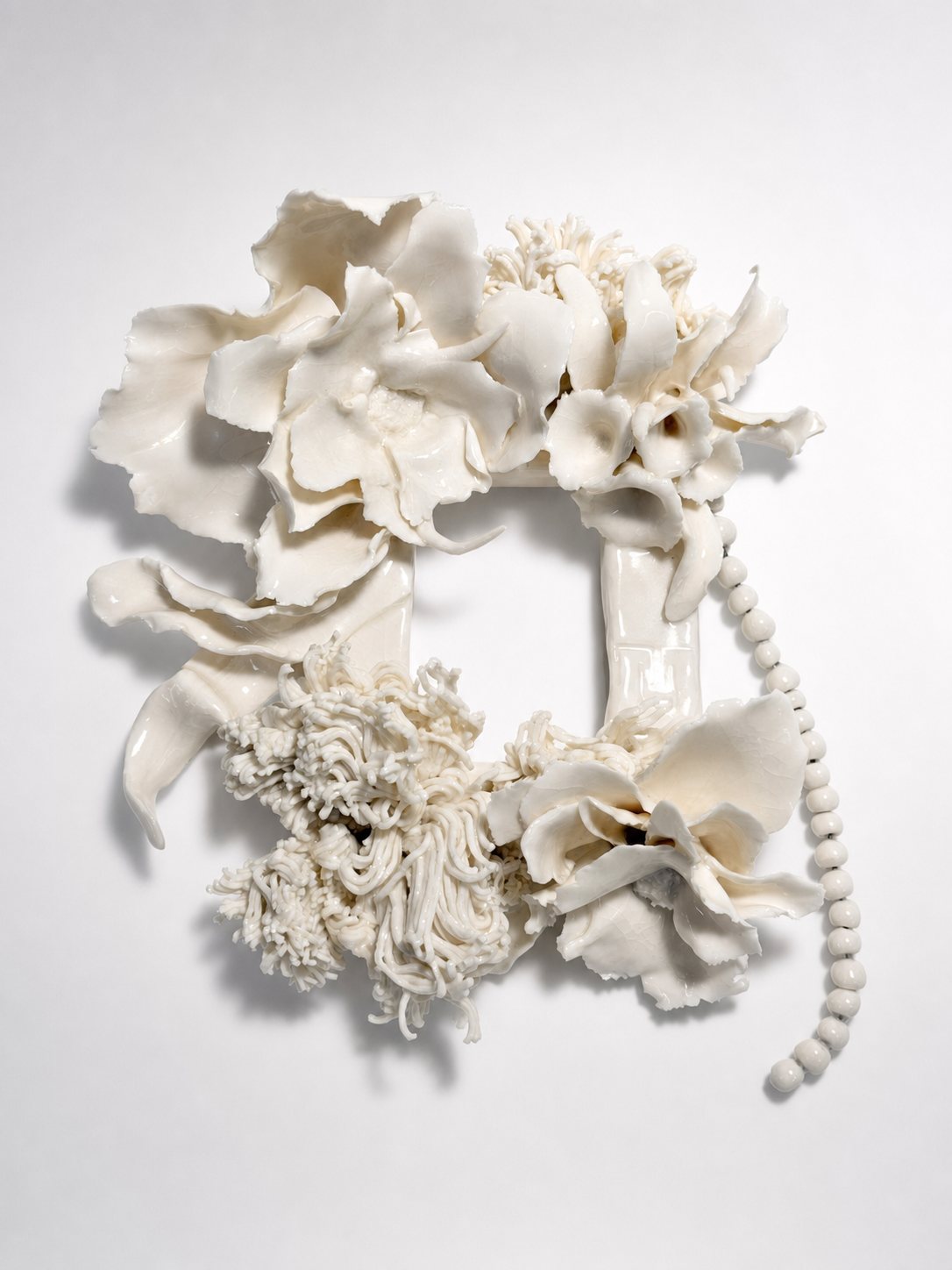 Frozen Bloom, 2026, porcelain, by Ayse Akdemir