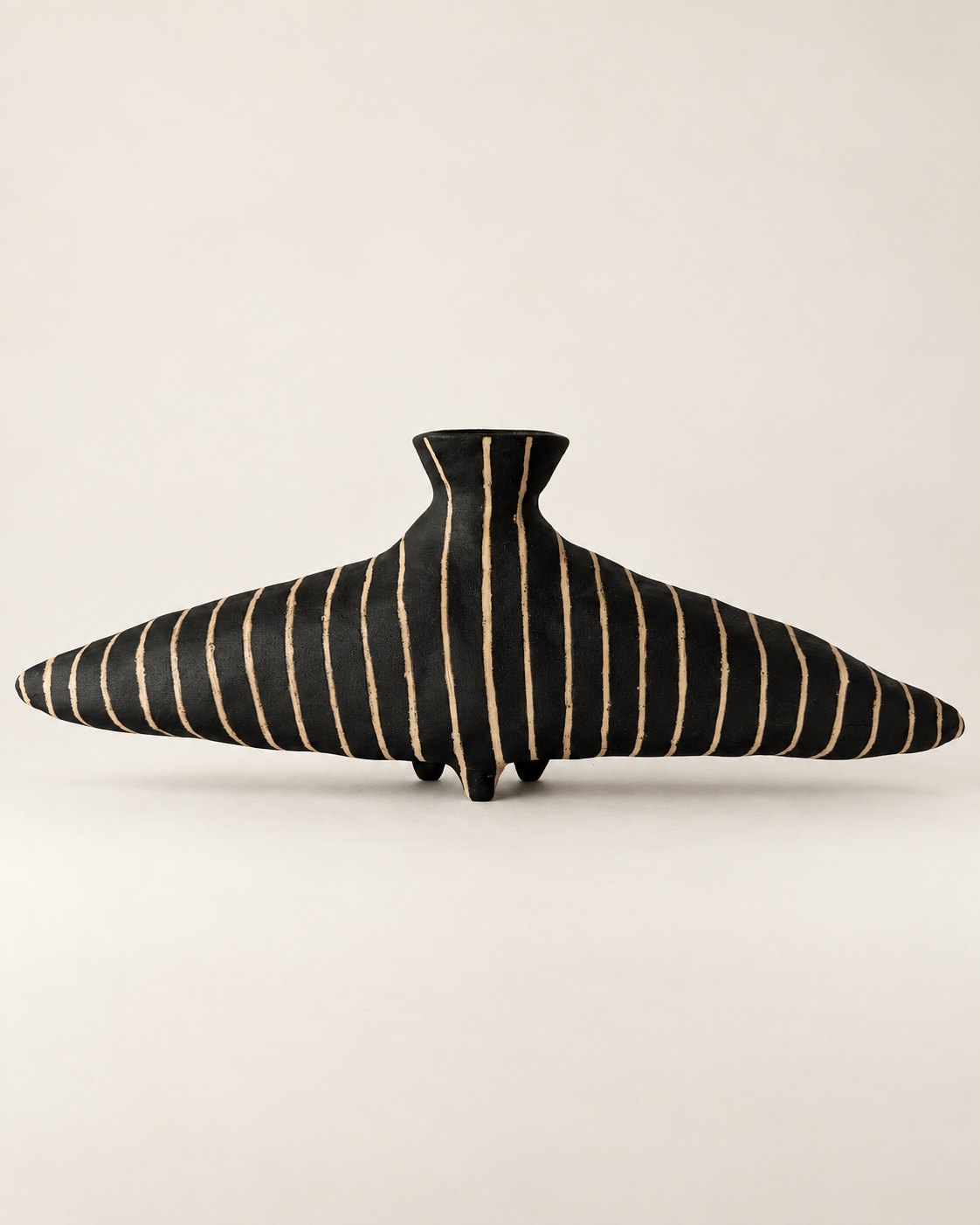 Archaic Monograph, 2025, stoneware, by Ayse Akdemir