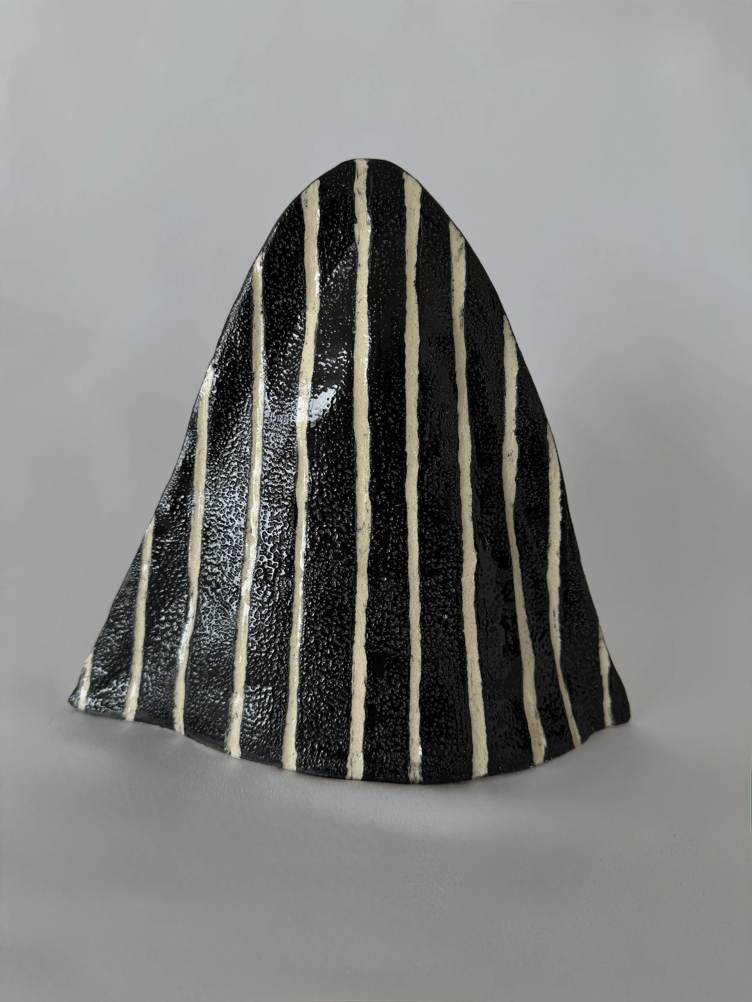 What Divides, Defines, 2025, stoneware, by Ayse Akdemir