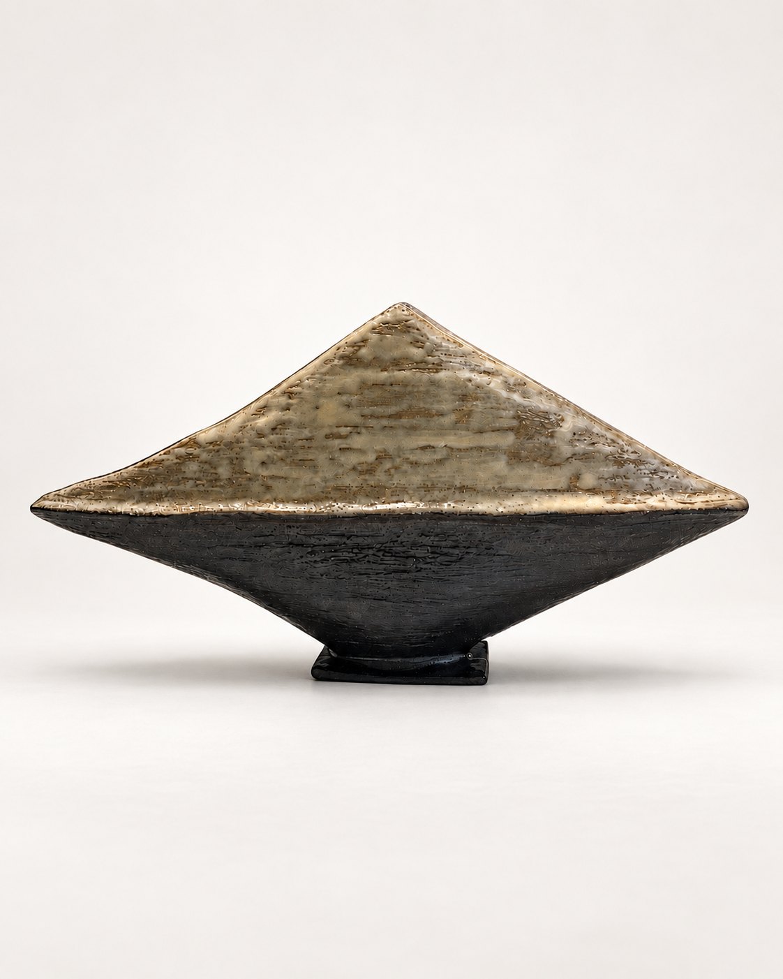 Duality, 2025, stoneware, by Ayse Akdemir