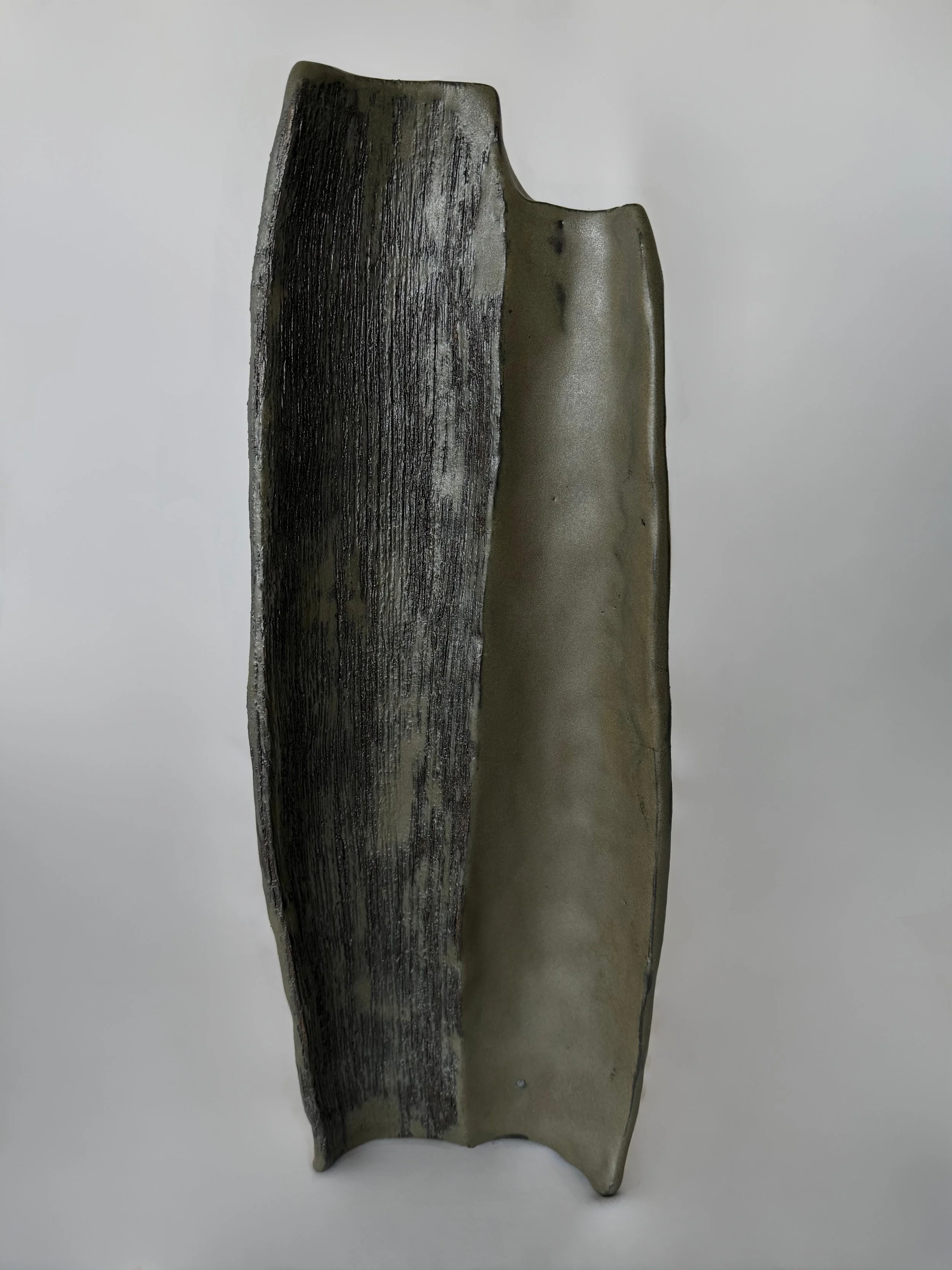 The Face I Show, 2025, stoneware, by Ayse Akdemir