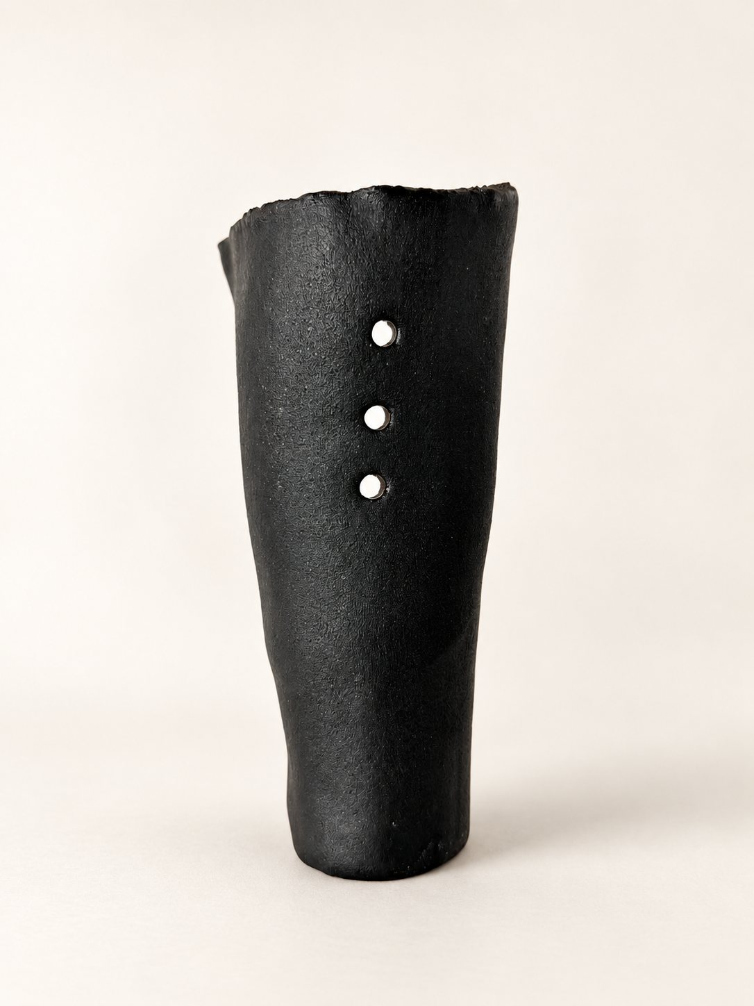 Vent, 2025, stoneware, by Ayse Akdemir