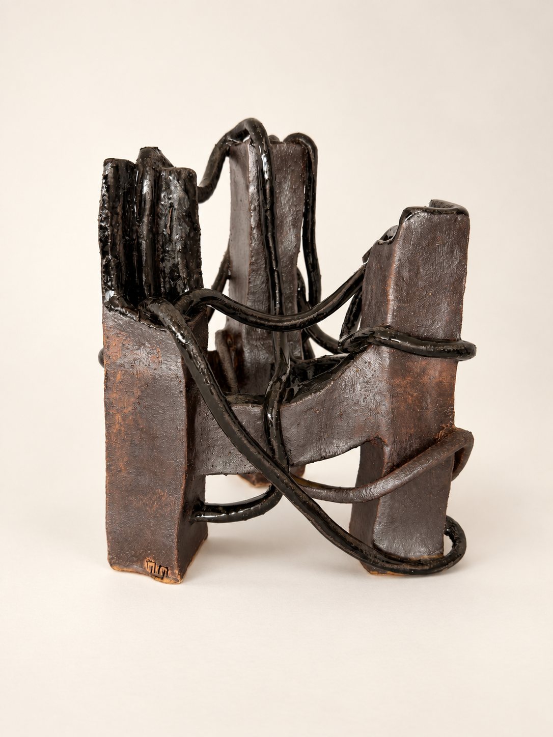 What Binds Us, 2025, stoneware, by Ayse Akdemir
