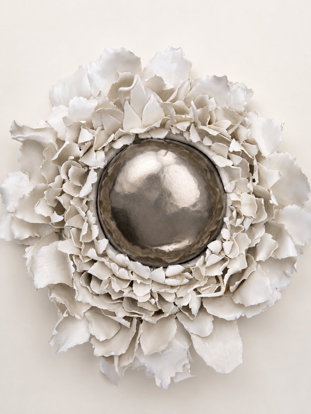 The Mirror of Becoming, 2026, porcelain, by Ayse Akdemir