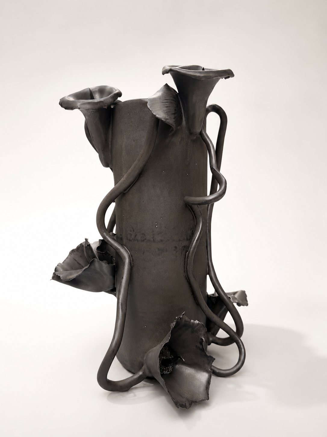 Night Bloom, 2026, stoneware, by Ayse Akdemir