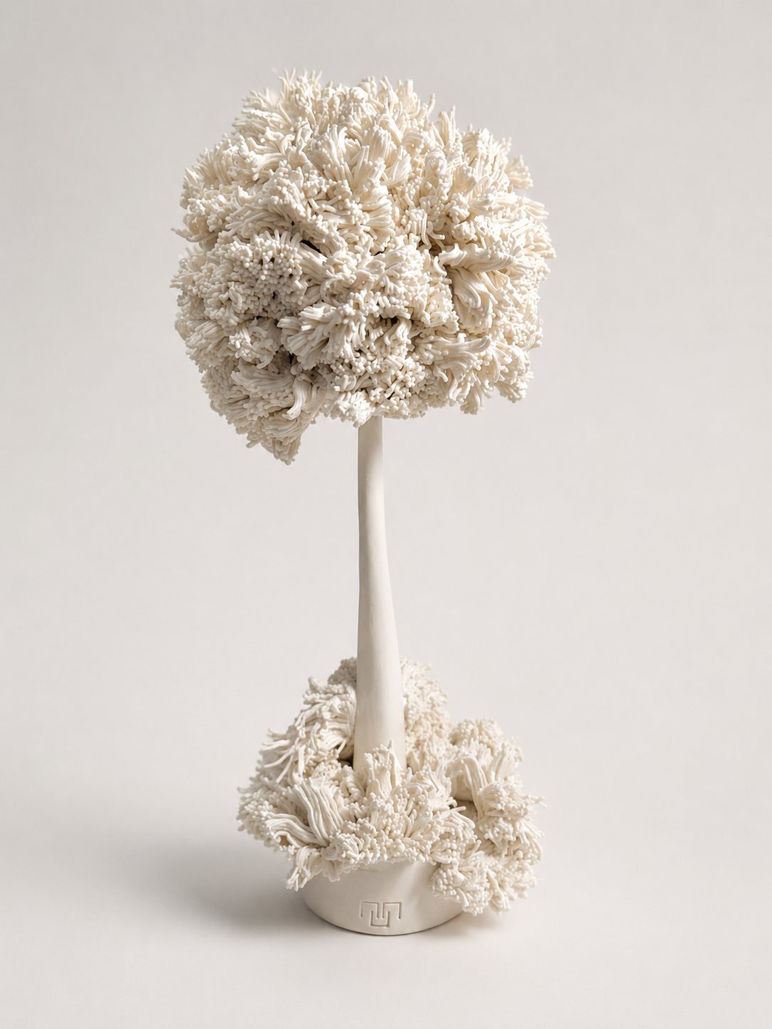 Petrified Monolith, 2026, stoneware, by Ayse Akdemir