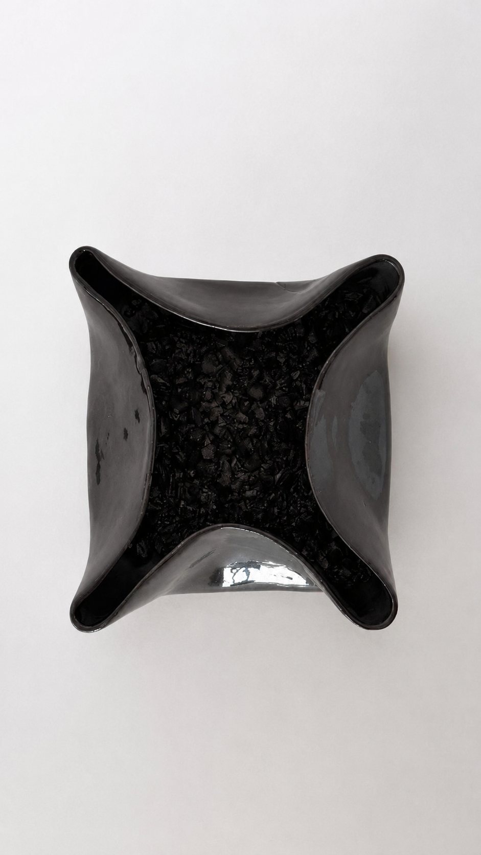Sealed Vessel, 2025, stoneware, by Ayse Akdemir