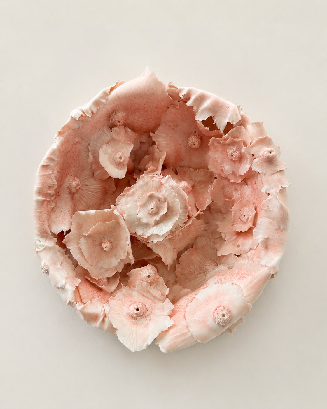 Silent Murmur, 2026, porcelain, by Ayse Akdemir